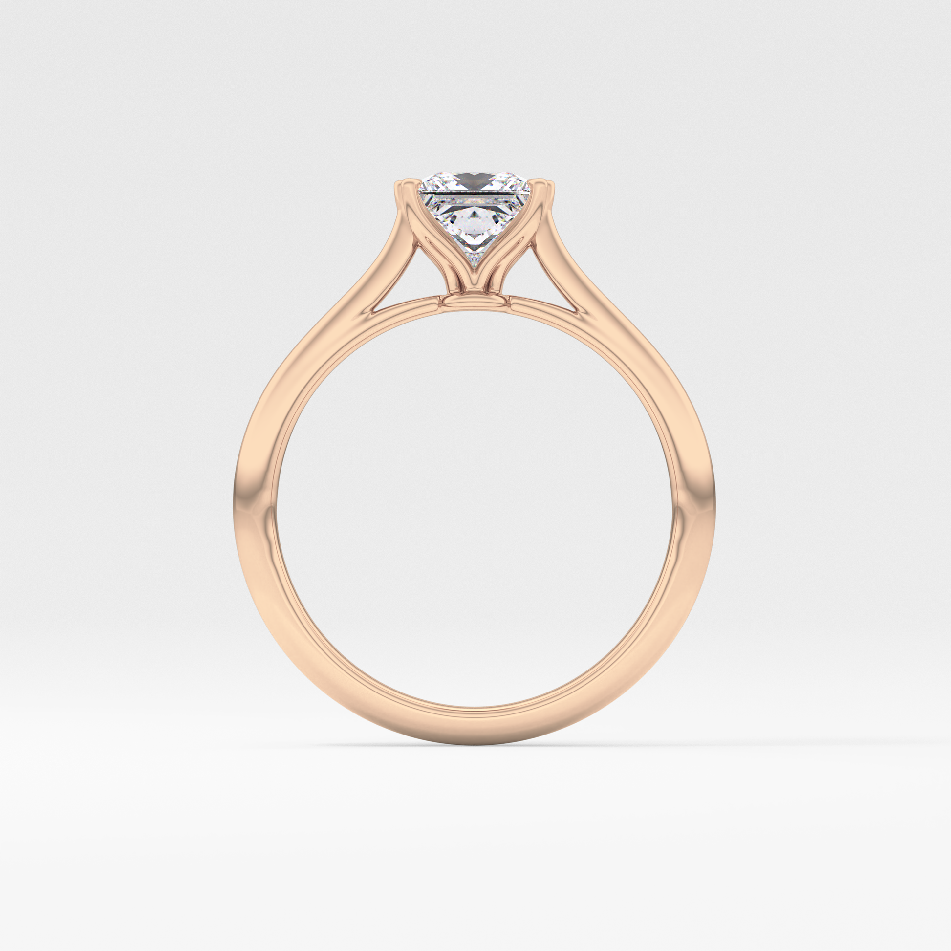 Princess Solitaire Lab Grown Diamond Engagement Ring