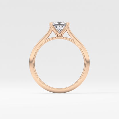 Princess Solitaire Lab Grown Diamond Engagement Ring