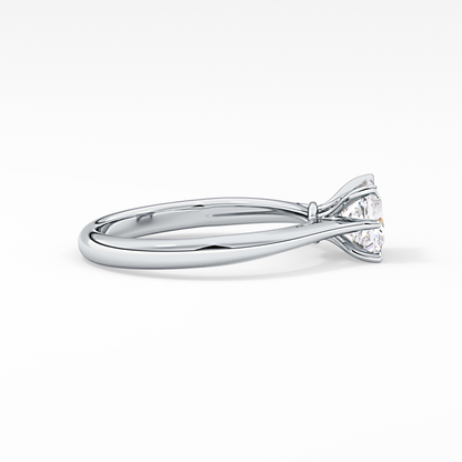 Princess Solitaire Lab Grown Diamond Engagement Ring