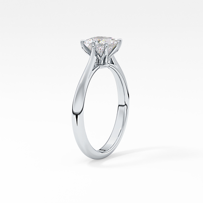 Princess Solitaire Lab Grown Diamond Engagement Ring
