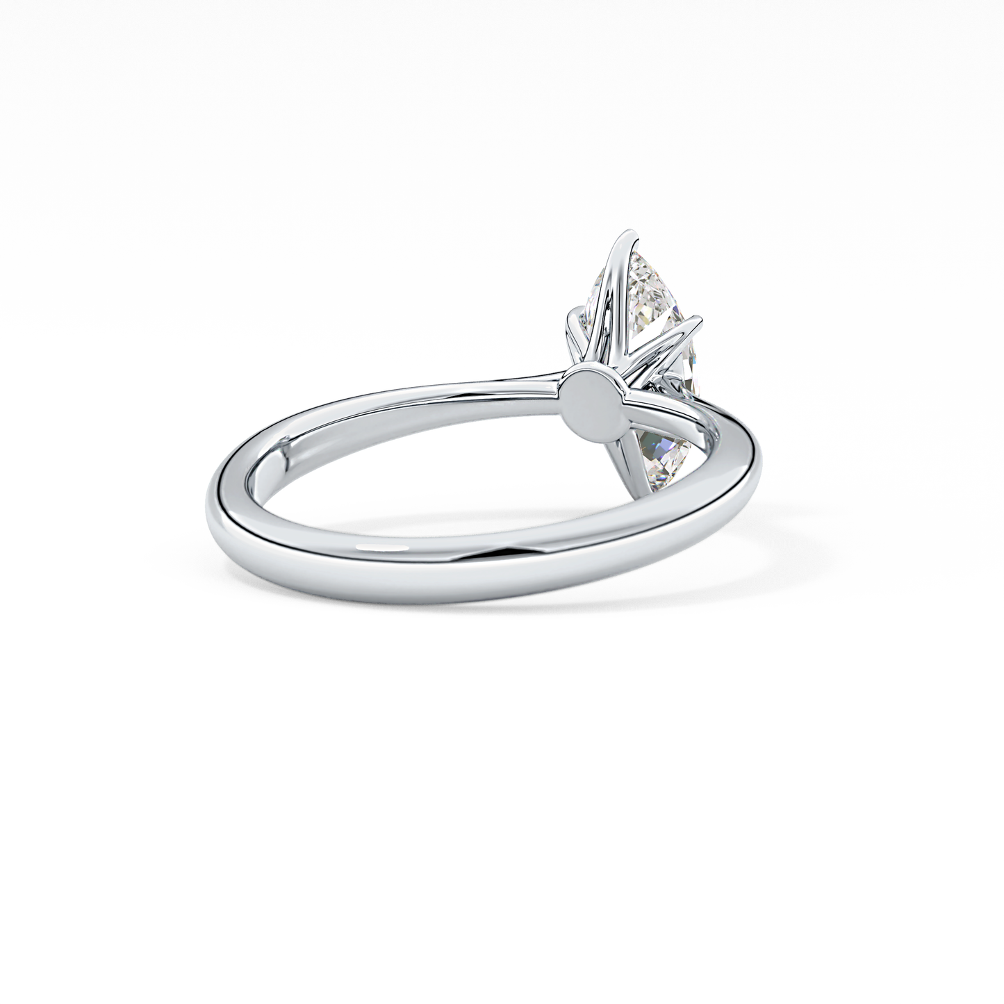 Marquise Solitaire Lab Grown Diamond Engagement Ring