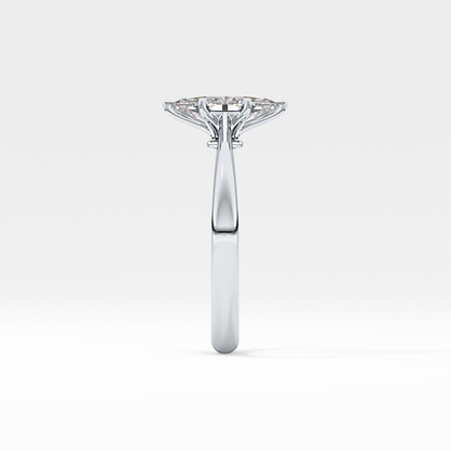 Marquise Solitaire Lab Grown Diamond Engagement Ring