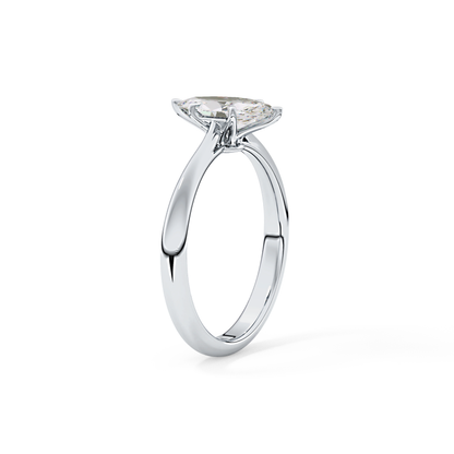 Marquise Solitaire Lab Grown Diamond Engagement Ring
