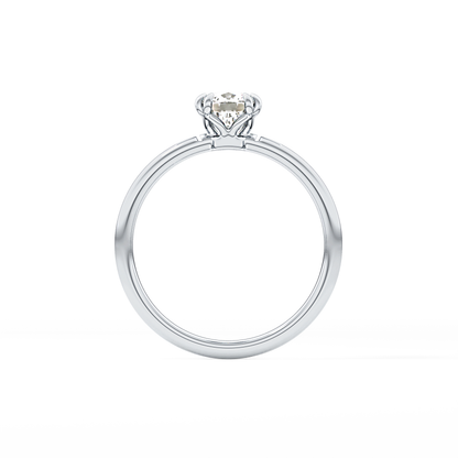 Cushion Solitaire Lab Grown Diamond Engagement Ring