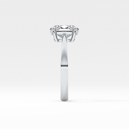 Oval Solitaire Lab Grown Diamond Engagement Ring