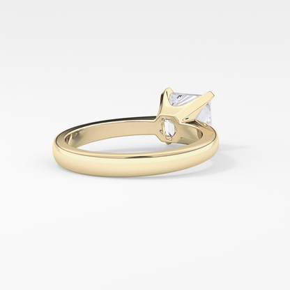 Princess Solitaire Lab Grown Diamond Engagement Ring