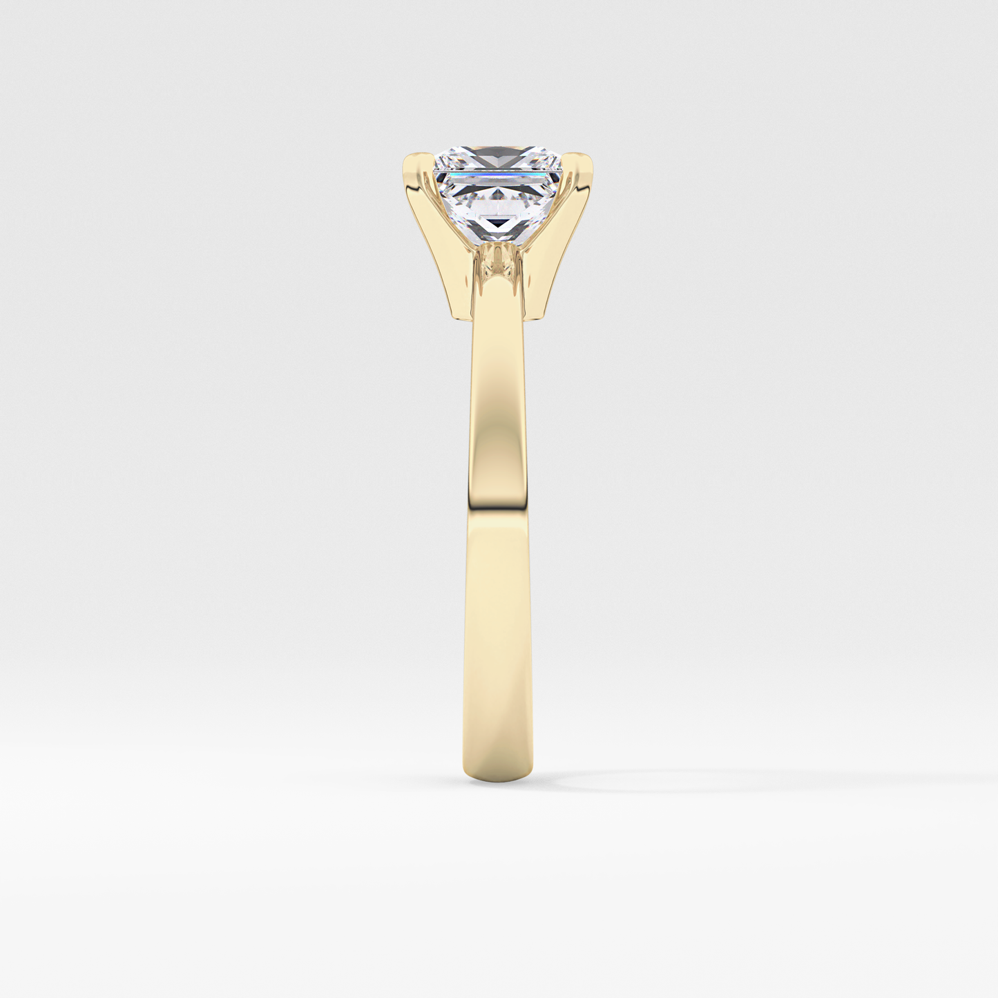 Princess Solitaire Lab Grown Diamond Engagement Ring