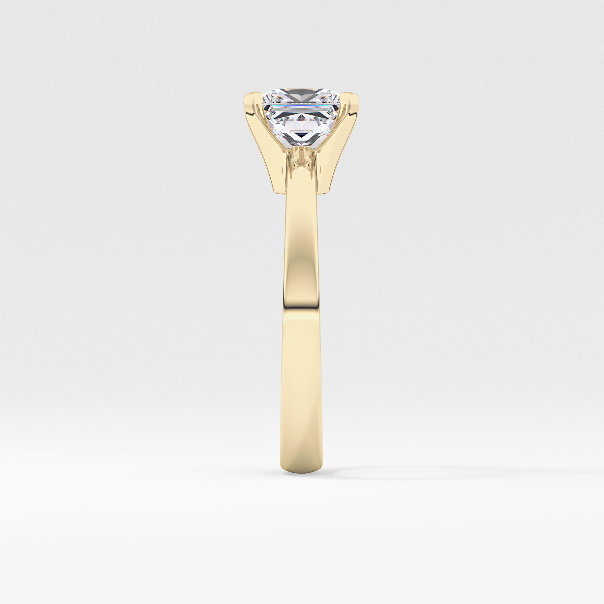 Princess Solitaire Lab Grown Diamond Engagement Ring