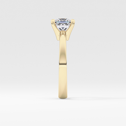 Princess Solitaire Lab Grown Diamond Engagement Ring
