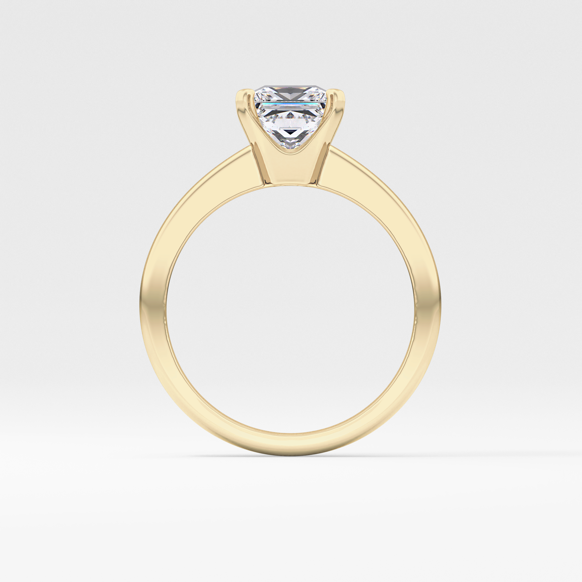 Princess Solitaire Lab Grown Diamond Engagement Ring
