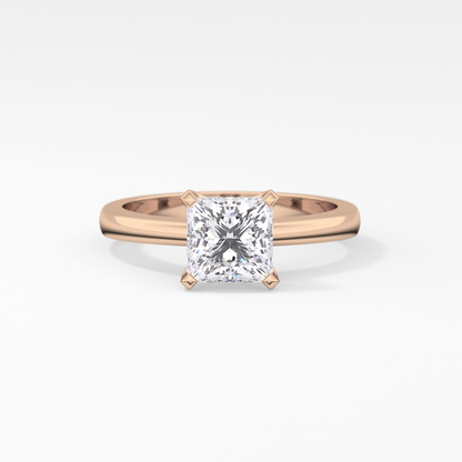 Princess Solitaire Lab Grown Diamond Engagement Ring
