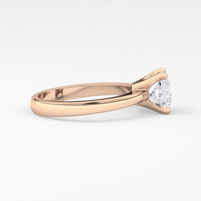 Princess Solitaire Lab Grown Diamond Engagement Ring