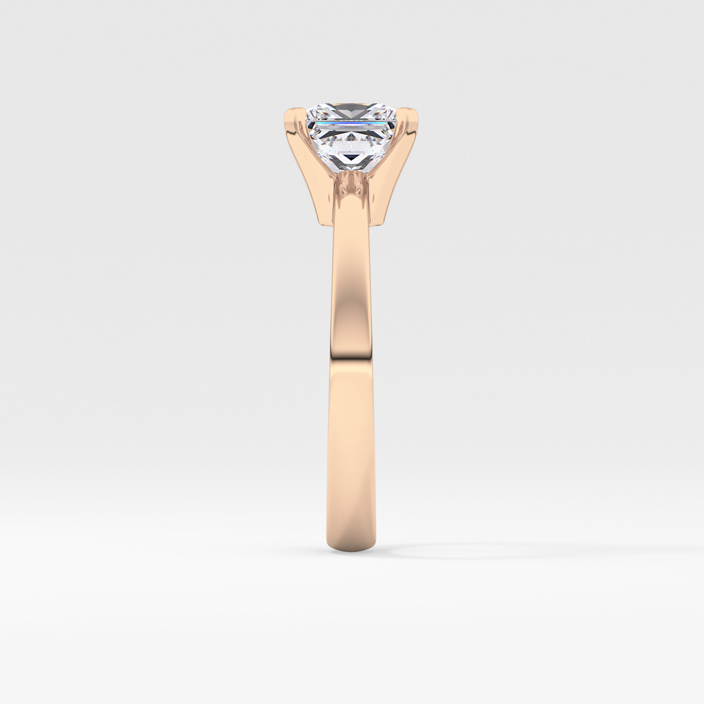 Princess Solitaire Lab Grown Diamond Engagement Ring