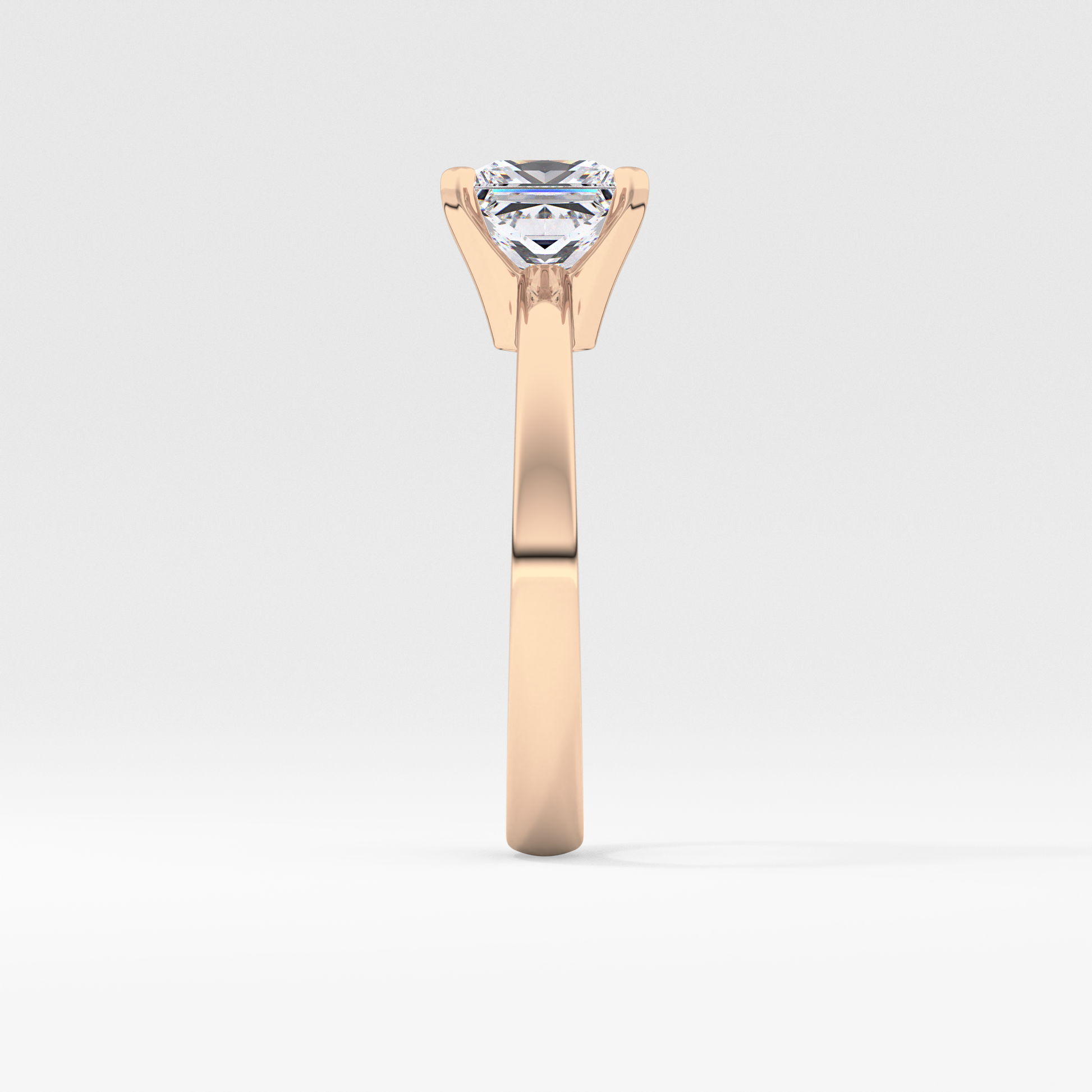 Princess Solitaire Lab Grown Diamond Engagement Ring
