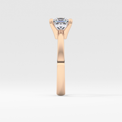 Princess Solitaire Lab Grown Diamond Engagement Ring