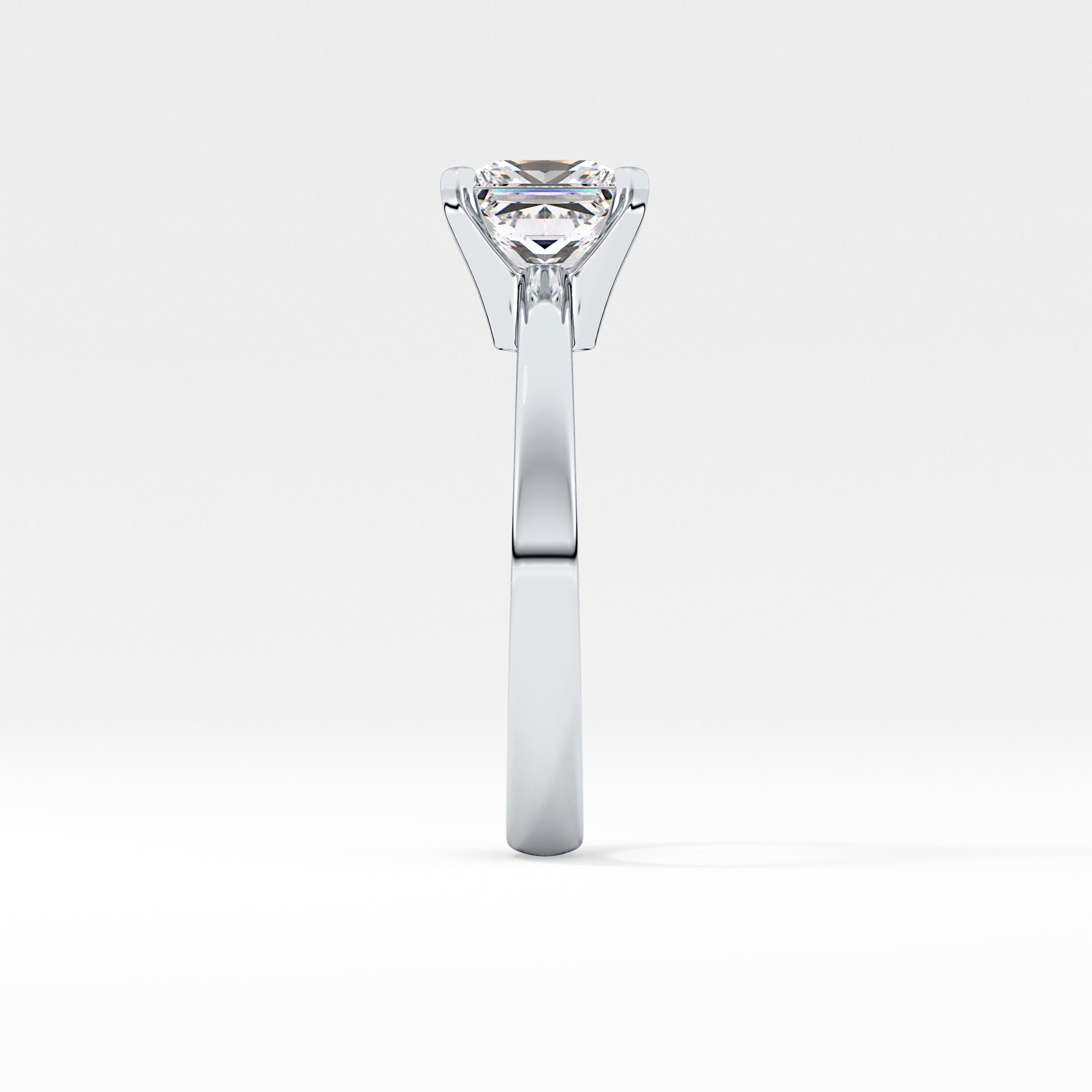 Princess Solitaire Lab Grown Diamond Engagement Ring