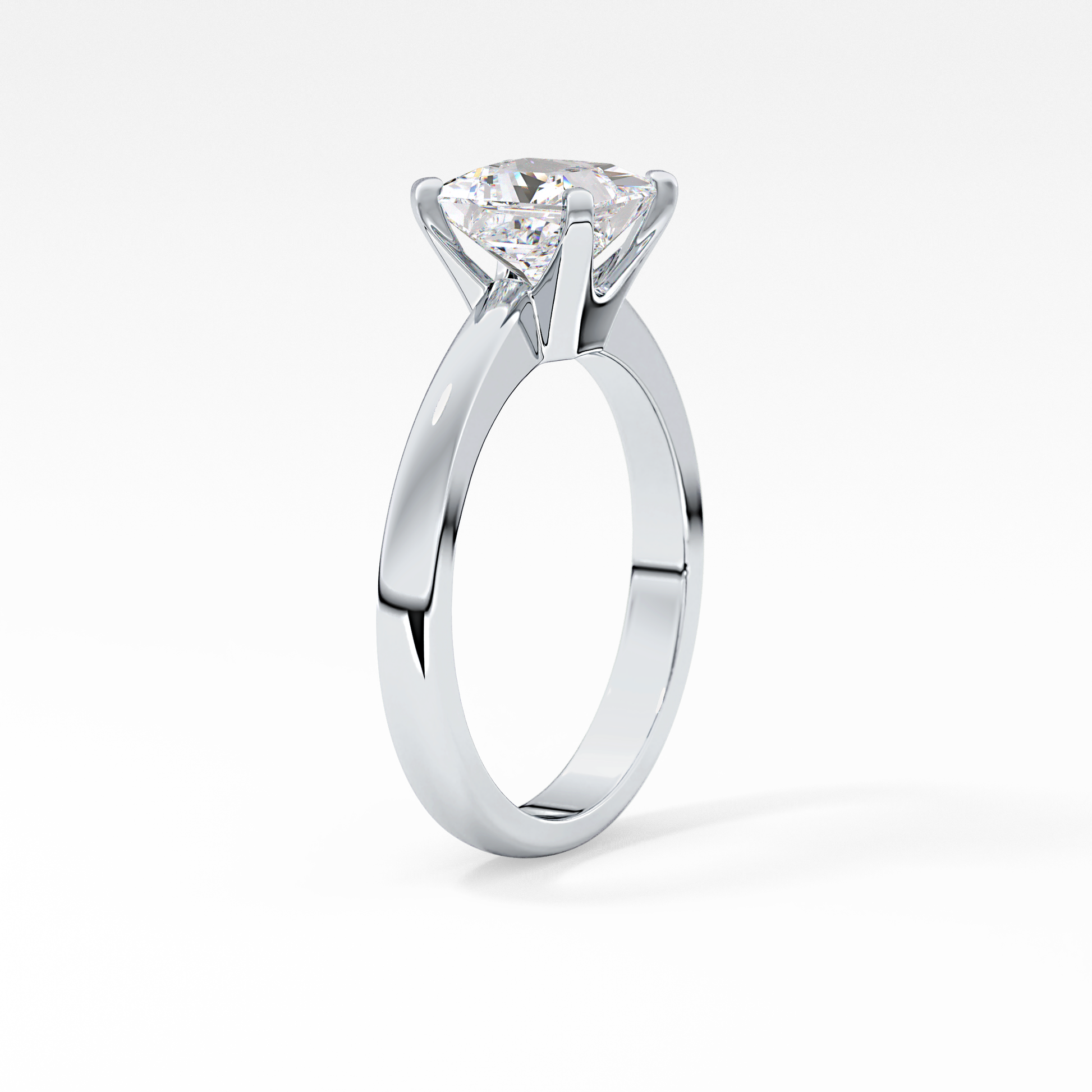 Princess Solitaire Lab Grown Diamond Engagement Ring