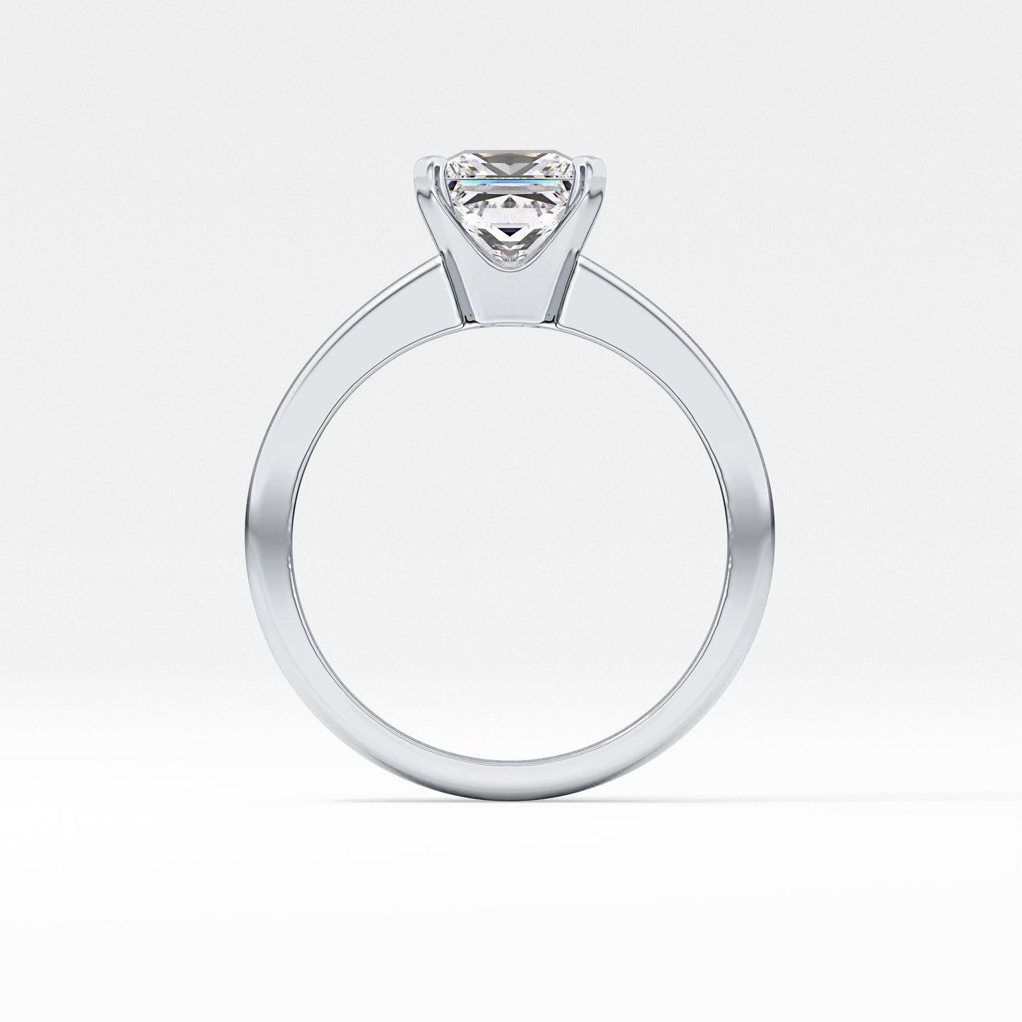 Princess Solitaire Lab Grown Diamond Engagement Ring