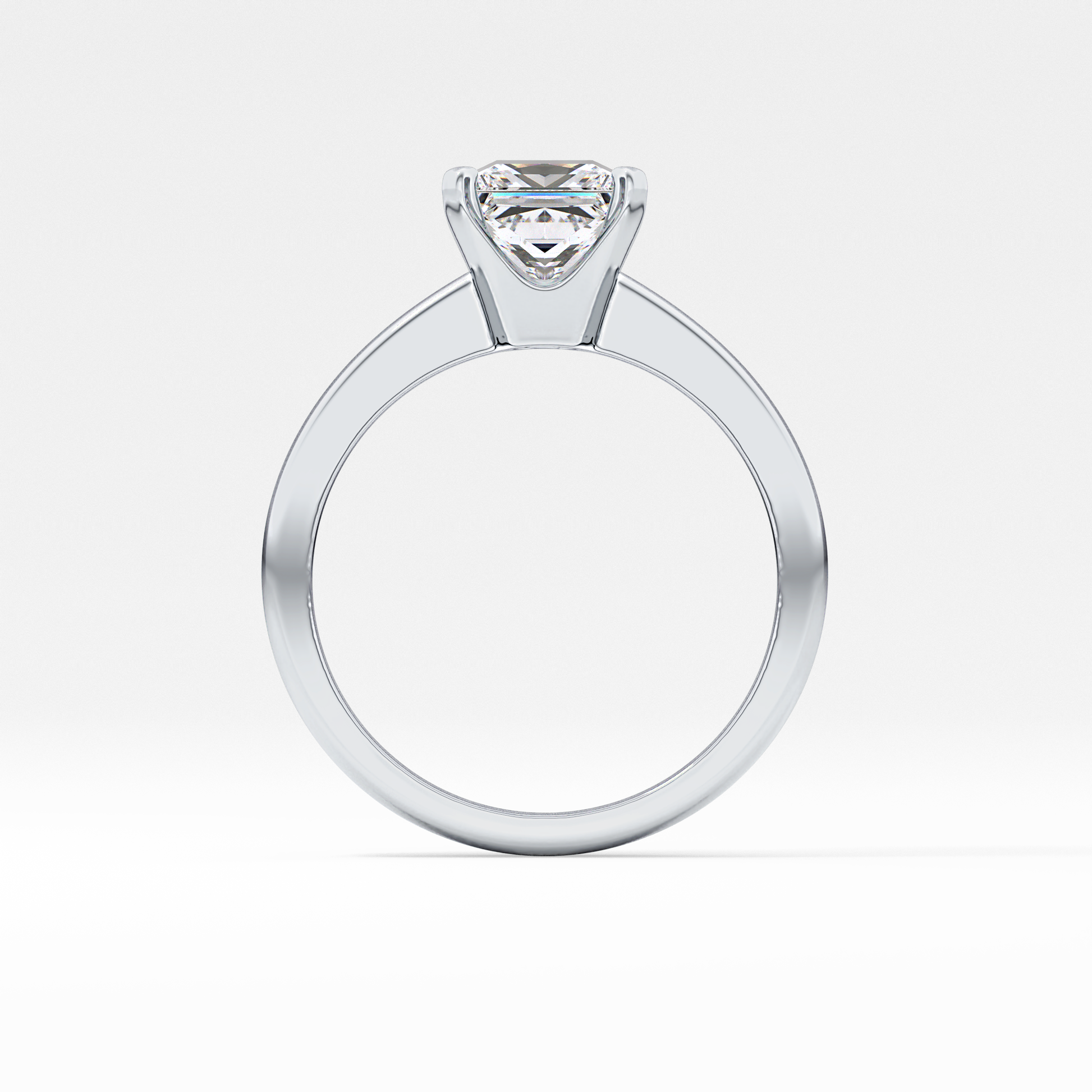 Princess Solitaire Lab Grown Diamond Engagement Ring