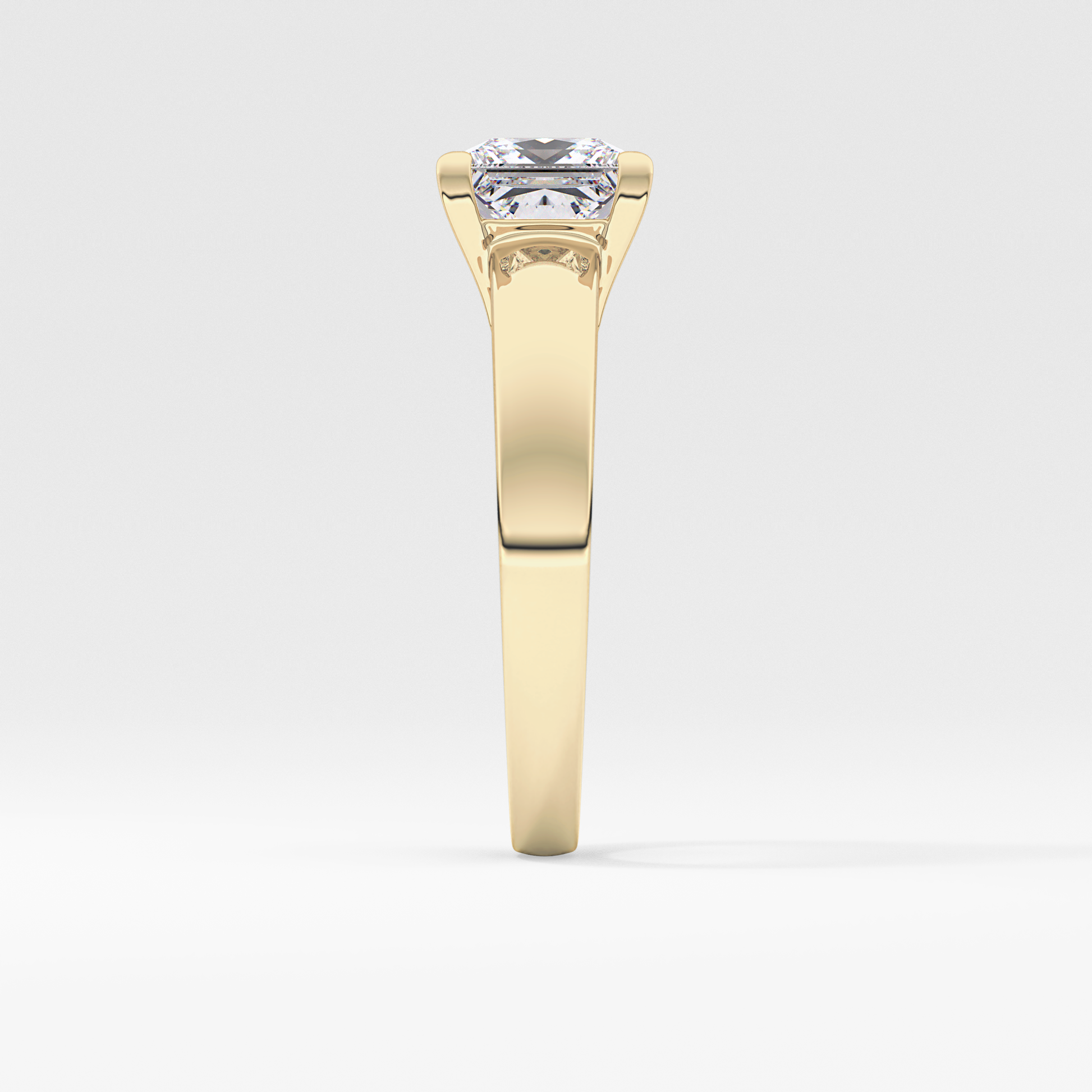 Princess Solitaire Lab Grown Diamond Engagement Ring