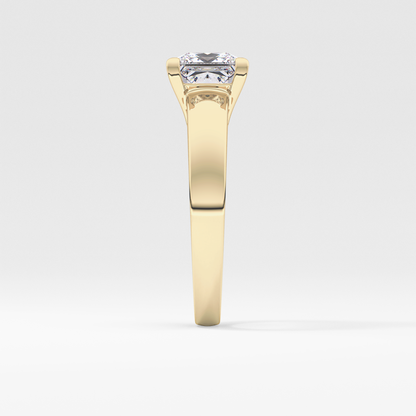 Princess Solitaire Lab Grown Diamond Engagement Ring