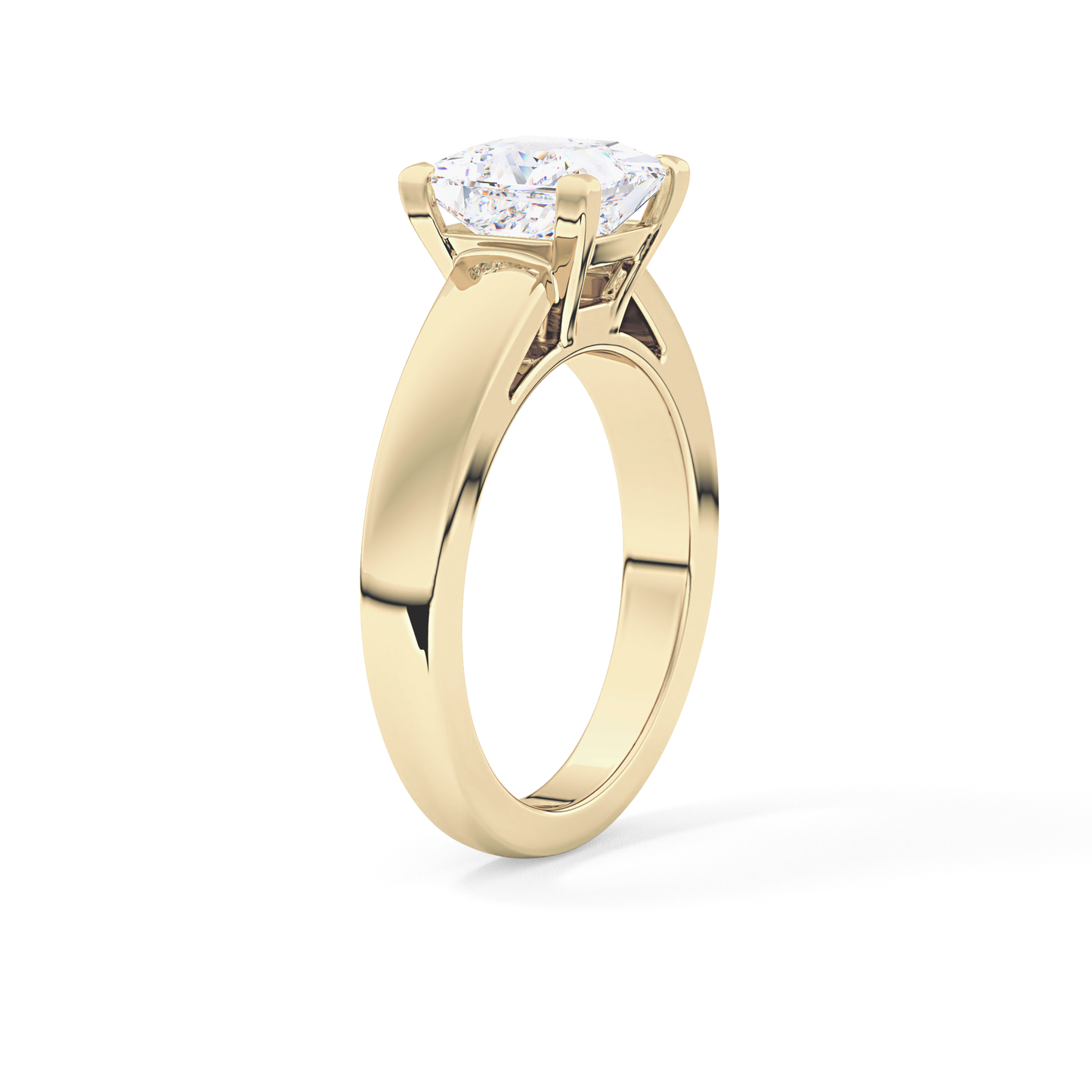 Princess Solitaire Lab Grown Diamond Engagement Ring