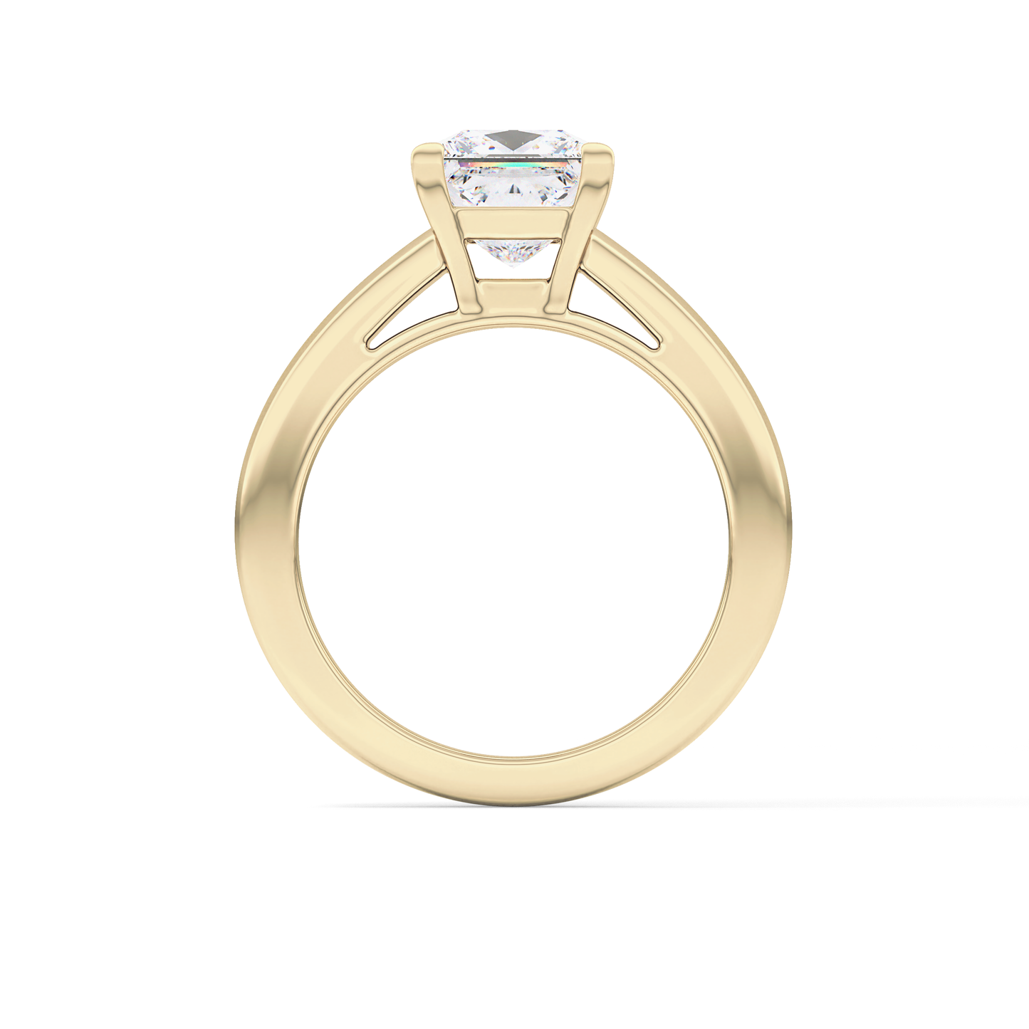 Princess Solitaire Lab Grown Diamond Engagement Ring
