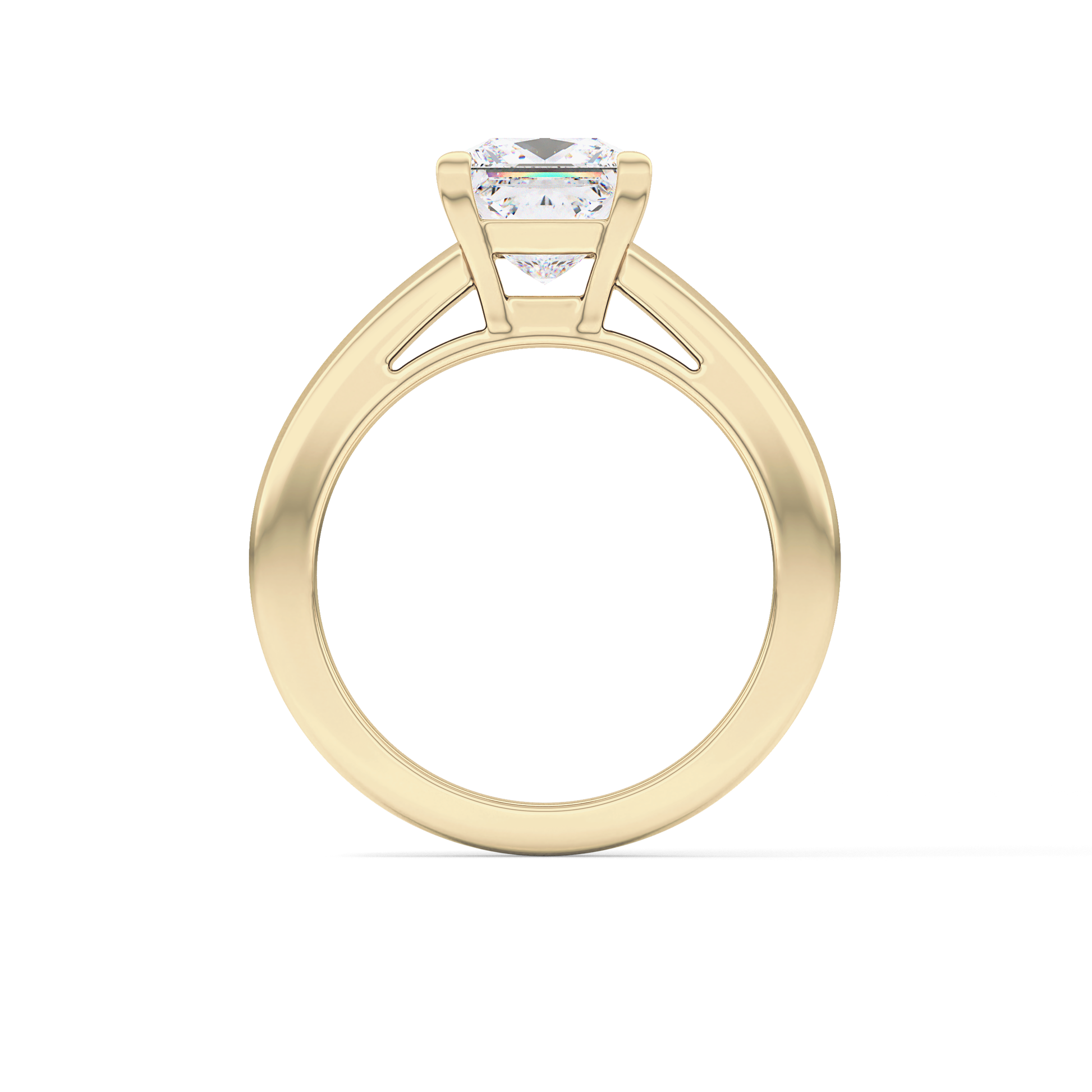 Princess Solitaire Lab Grown Diamond Engagement Ring
