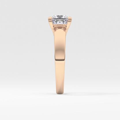 Princess Solitaire Lab Grown Diamond Engagement Ring