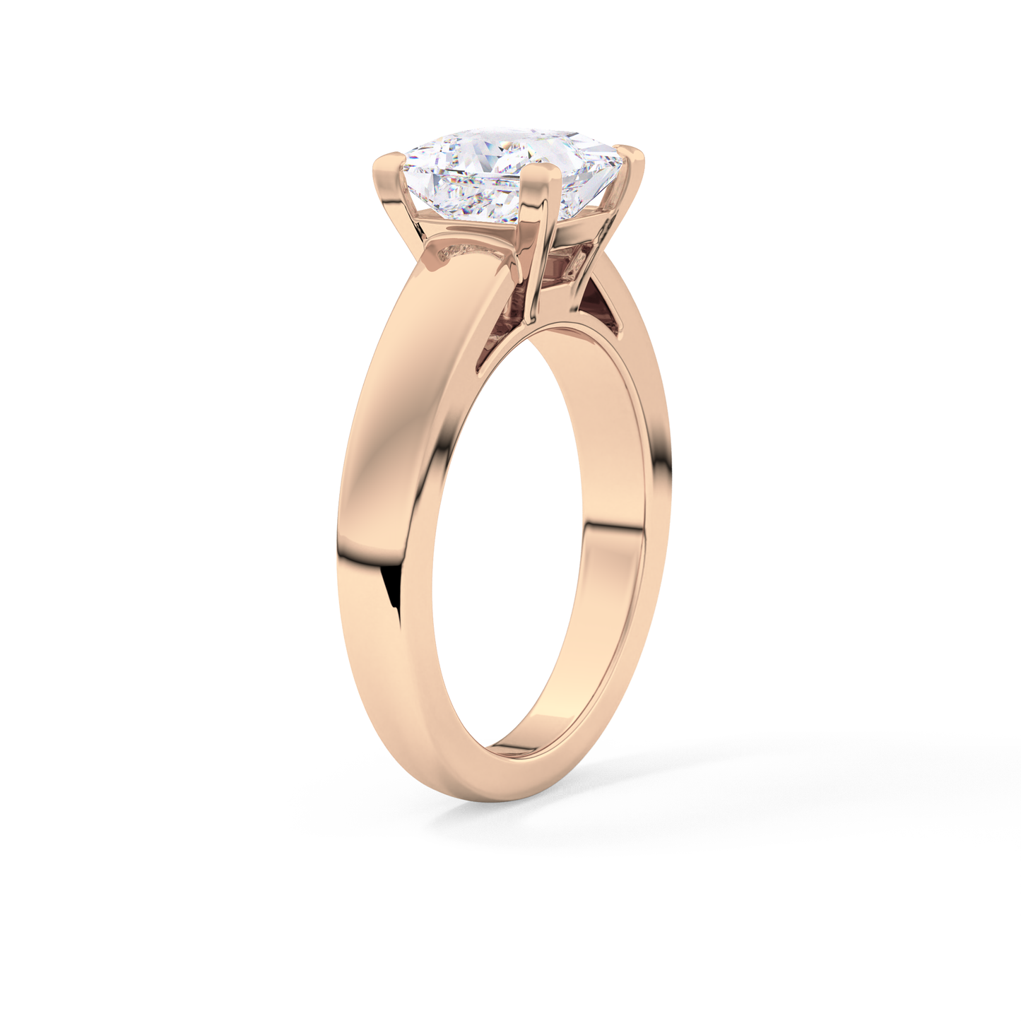 Princess Solitaire Lab Grown Diamond Engagement Ring