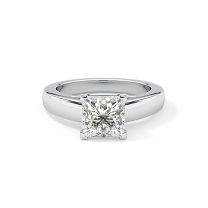 Princess Solitaire Lab Grown Diamond Engagement Ring
