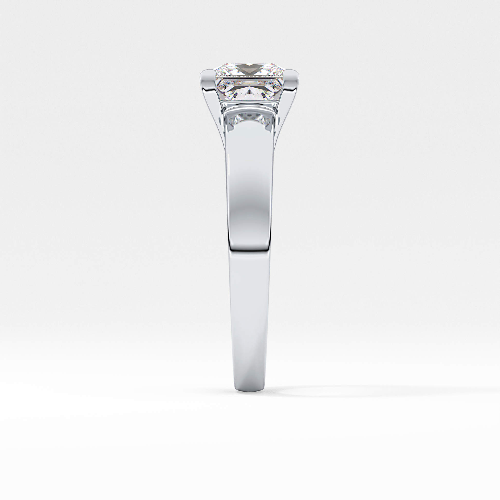 Princess Solitaire Lab Grown Diamond Engagement Ring