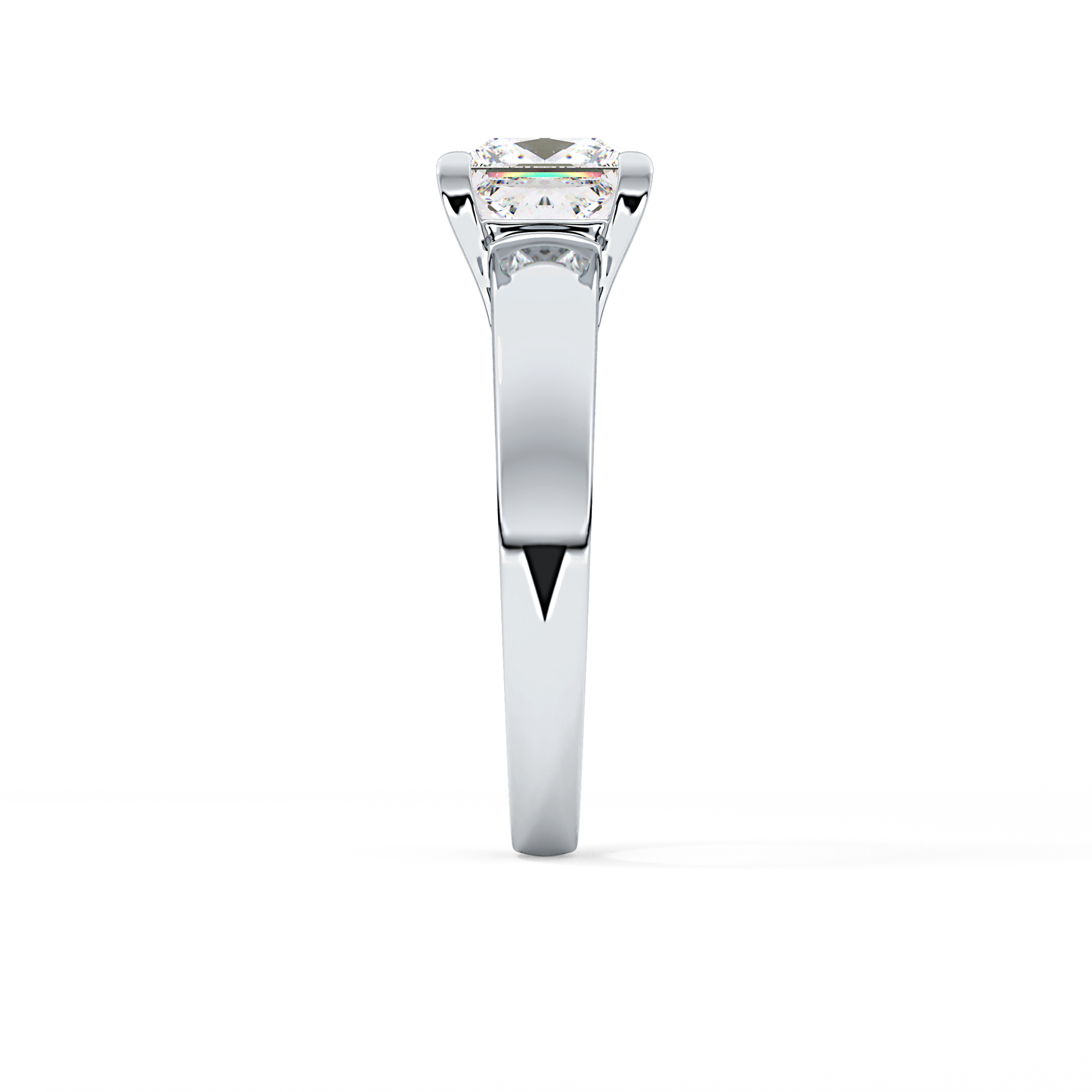 Princess Solitaire Lab Grown Diamond Engagement Ring