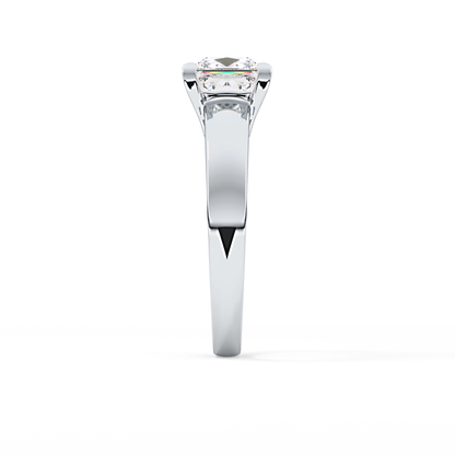 Princess Solitaire Lab Grown Diamond Engagement Ring