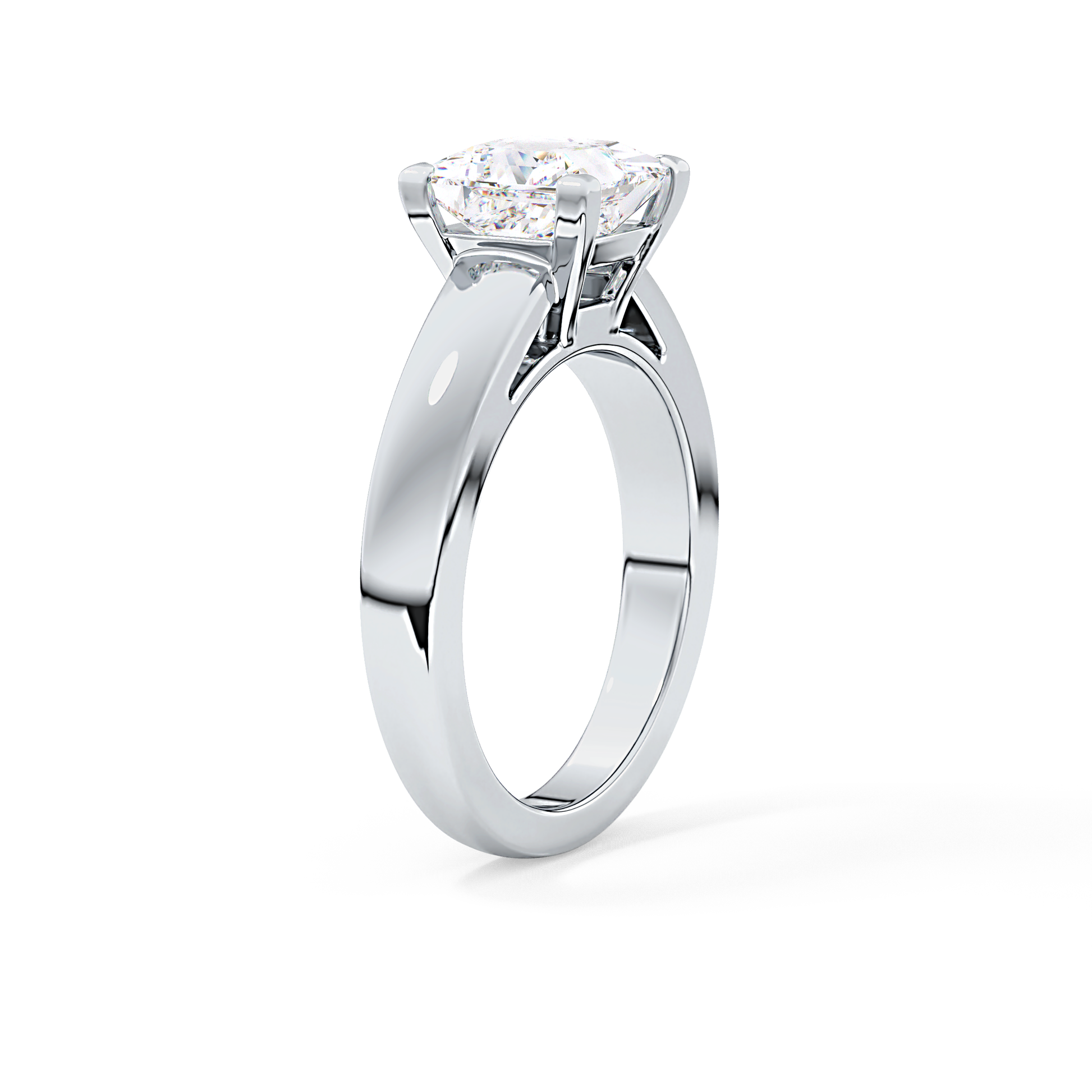 Princess Solitaire Lab Grown Diamond Engagement Ring