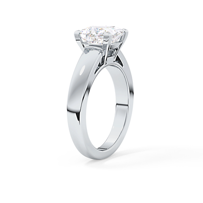 Princess Solitaire Lab Grown Diamond Engagement Ring