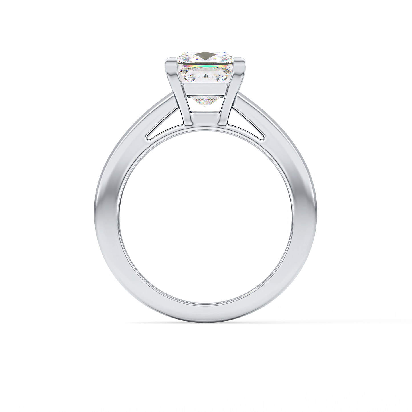 Princess Solitaire Lab Grown Diamond Engagement Ring