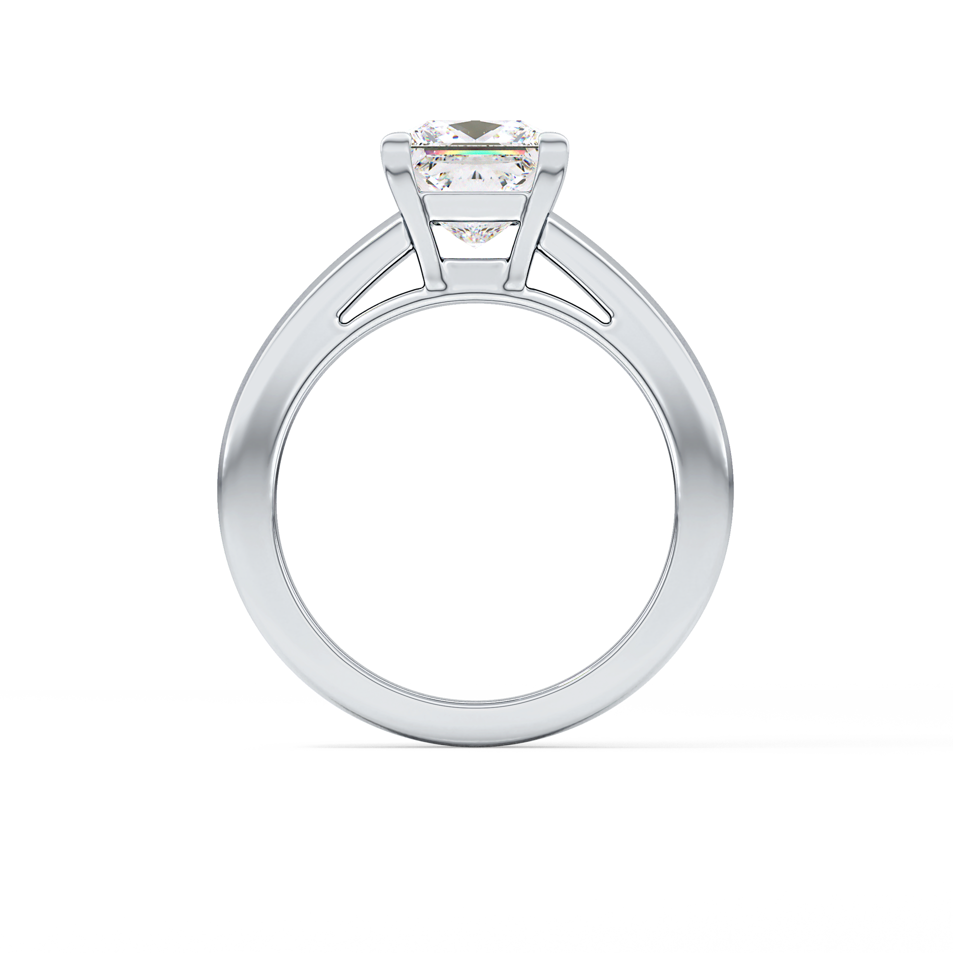 Princess Solitaire Lab Grown Diamond Engagement Ring
