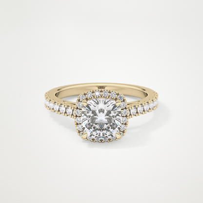 0.31 TCW Round Half Eternity Lab Grown Diamond Wedding Band