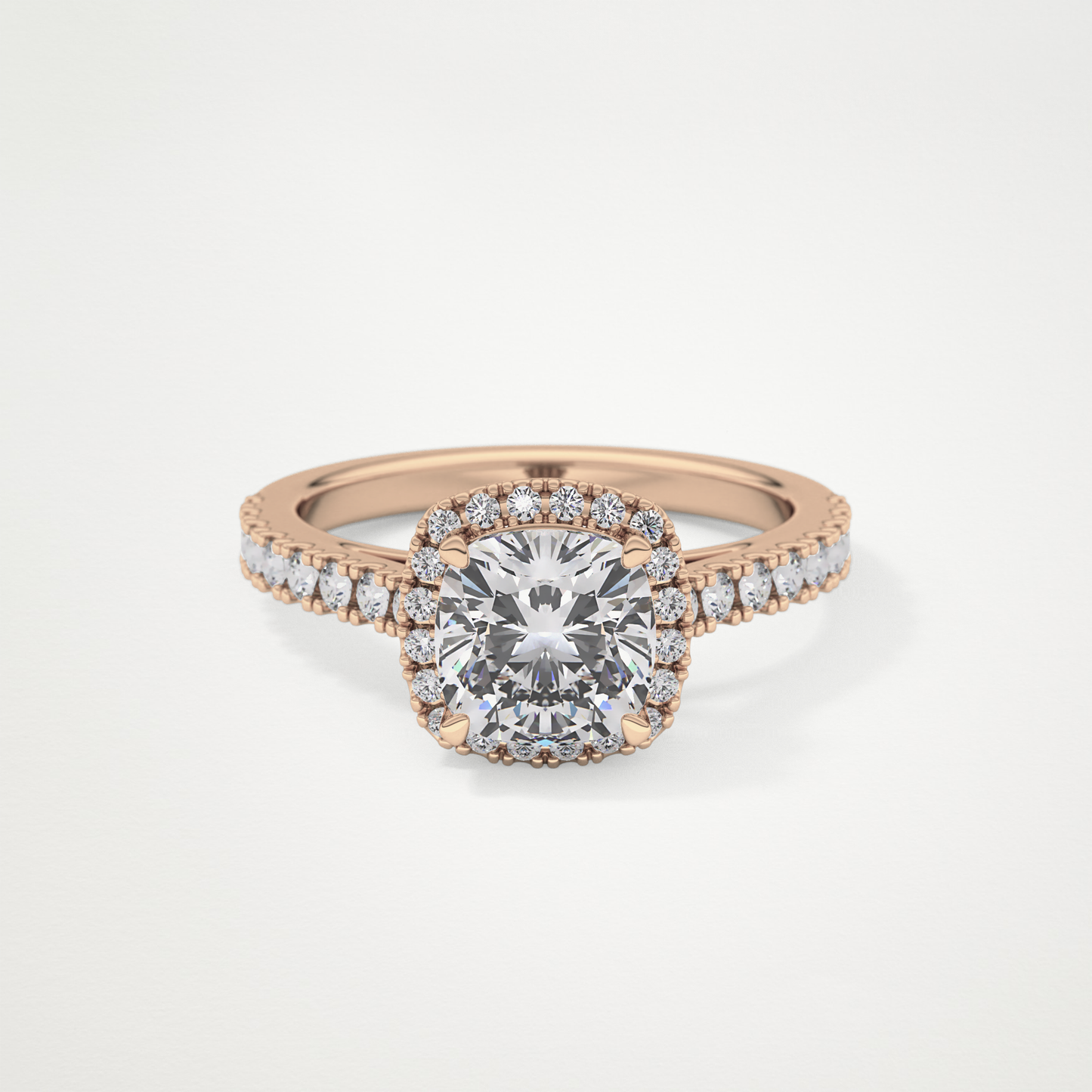 0.31 TCW Round Half Eternity Lab Grown Diamond Wedding Band