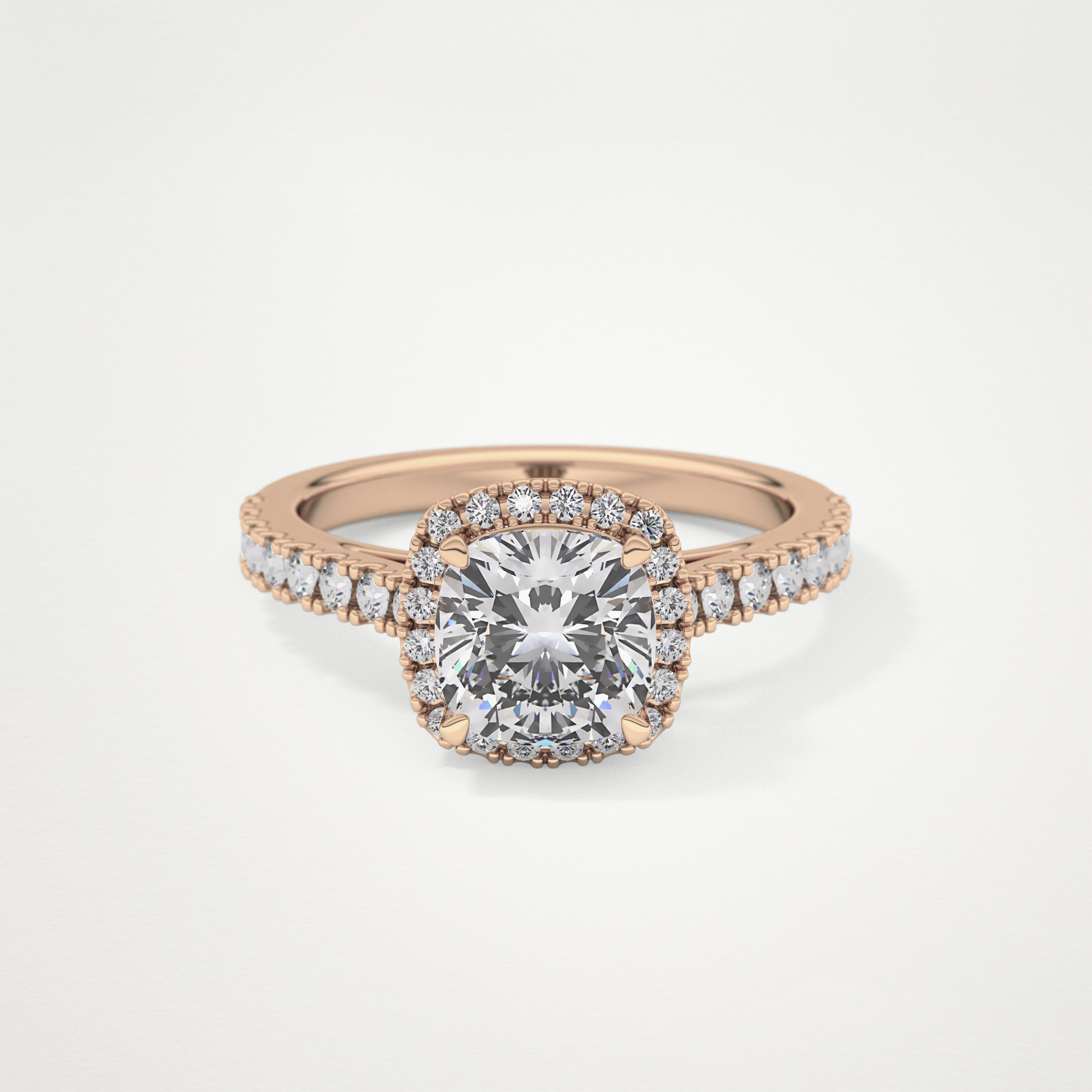 0.31 TCW Round Half Eternity Lab Grown Diamond Wedding Band