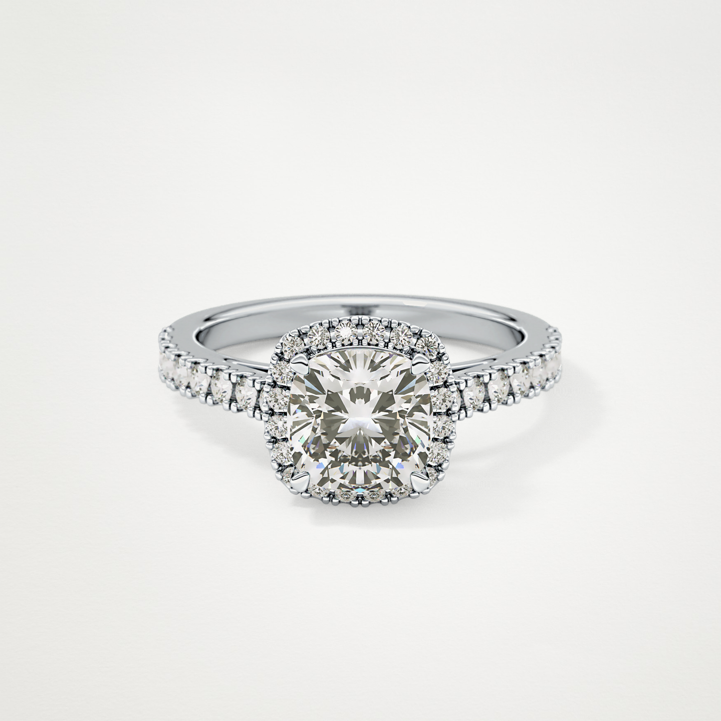 0.31 TCW Round Half Eternity Lab Grown Diamond Wedding Band