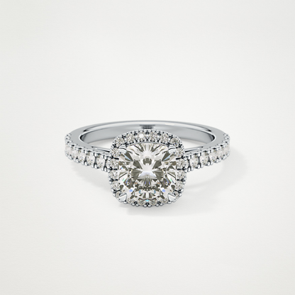 0.31 TCW Round Half Eternity Lab Grown Diamond Wedding Band