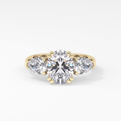 Princess Solitaire Lab Grown Diamond Engagement Ring
