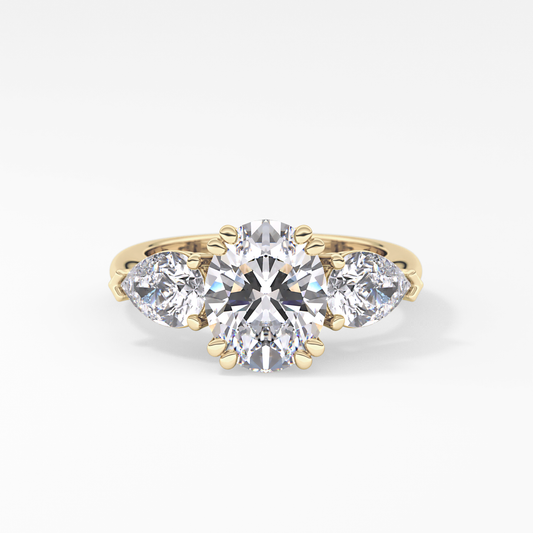 Princess Solitaire Lab Grown Diamond Engagement Ring