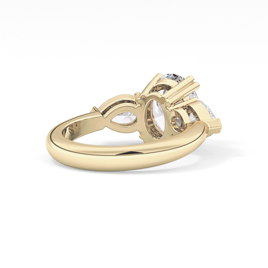 Princess Solitaire Lab Grown Diamond Engagement Ring
