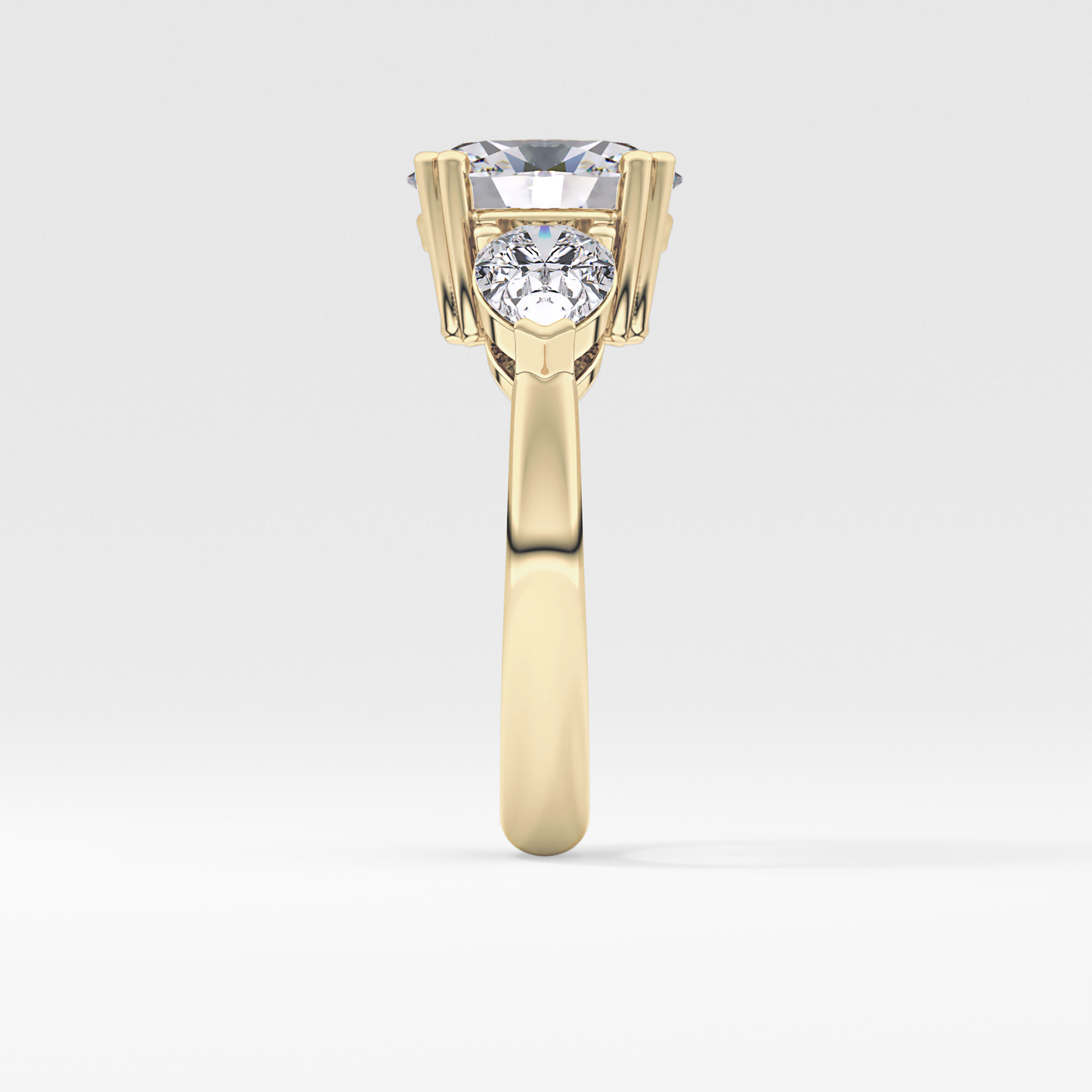 Princess Solitaire Lab Grown Diamond Engagement Ring