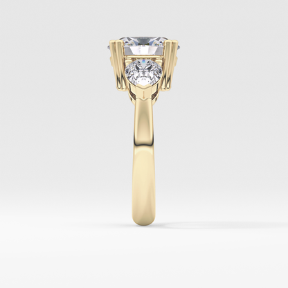 Princess Solitaire Lab Grown Diamond Engagement Ring