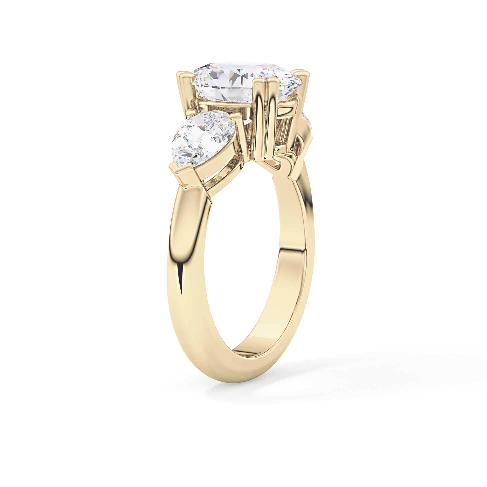 Princess Solitaire Lab Grown Diamond Engagement Ring