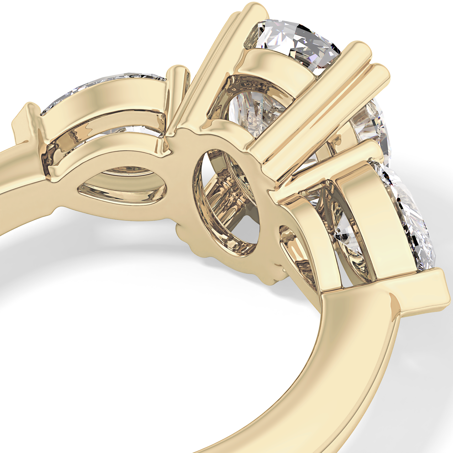 Princess Solitaire Lab Grown Diamond Engagement Ring